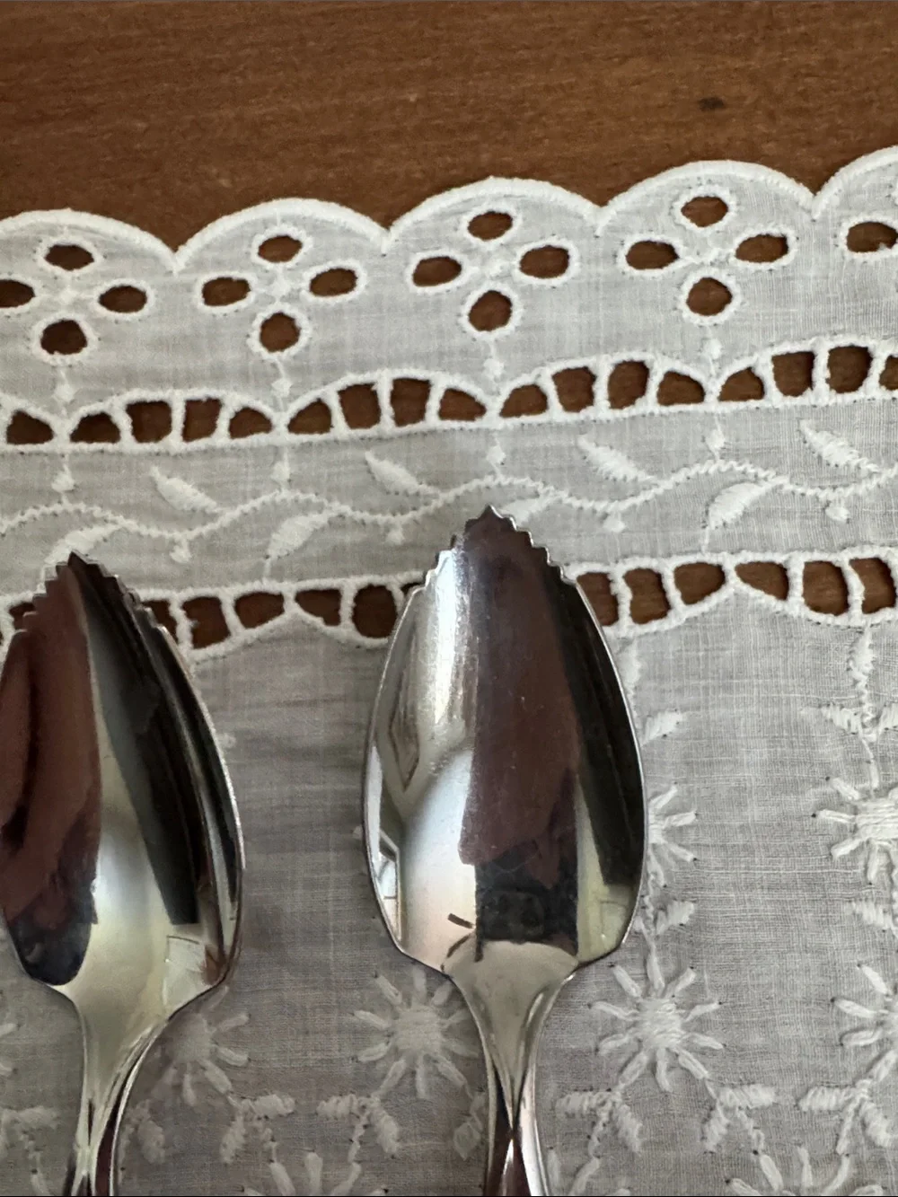 Stainless Steel Grapefruit Spoons - Set of 4